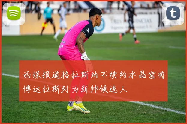 西媒报道格拉斯纳不续约水晶宫将博达拉斯列为新帅候选人