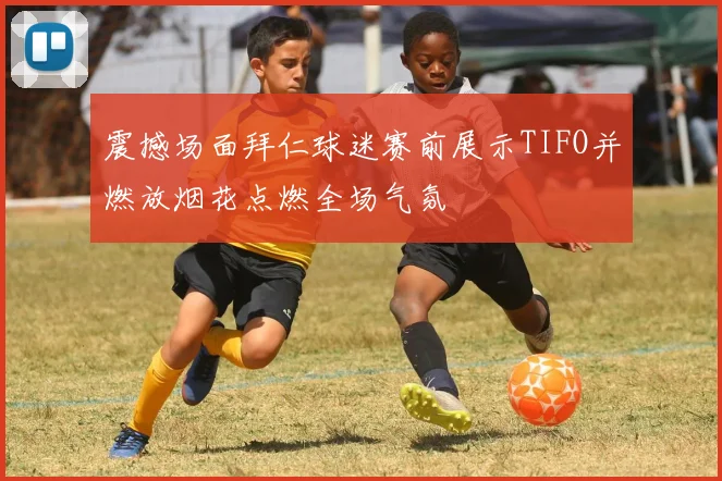 震撼场面拜仁球迷赛前展示TIFO并燃放烟花点燃全场气氛